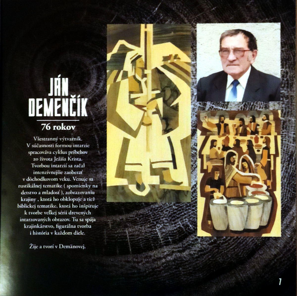 Vianoce v intarziách Janka Demenčíka